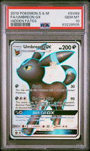 PSA 10 - Hidden Fates - Umbreon Gx