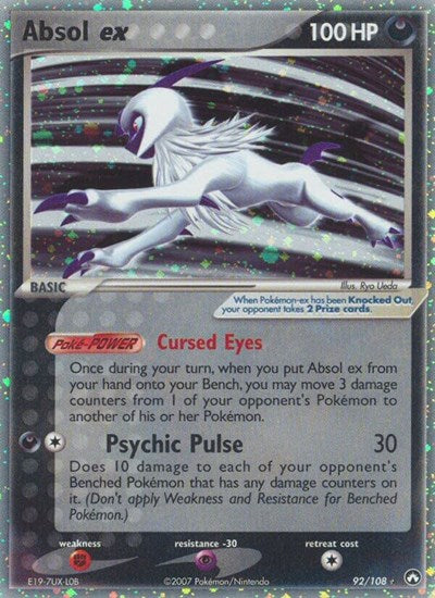 Absol ex - (92/108) - EX Power Keepers - (Ultra Rare)
