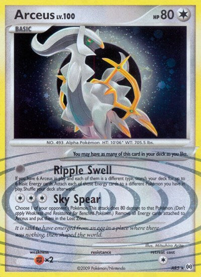 Arceus - (AR5) - Arceus - (Holo Rare)