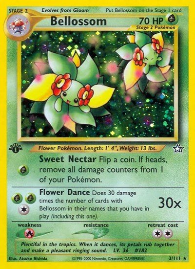 Bellossom - (003/111) - Neo Genesis - (Holo Rare)
