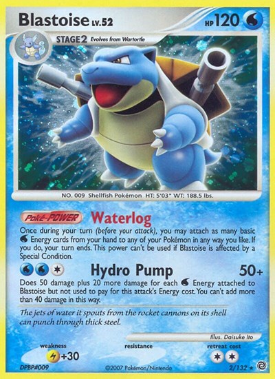 Blastoise - (2/132) - Secret Wonders - (Holo Rare)