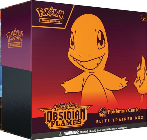 Scarlet & Violet: Obsidian Flames - Elite Trainer Box (Pokemon Center Exclusive) (Tear)