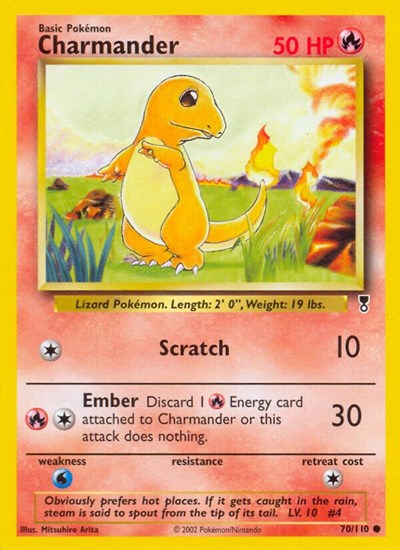 Charmander - (070/110) - Legendary Collection - (Common)