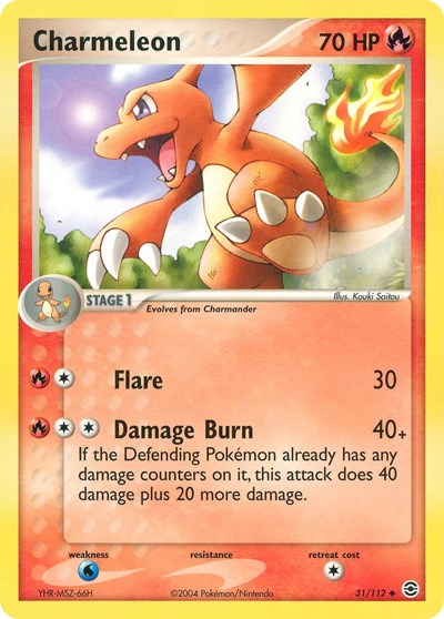 Charmeleon - (31/112) - EX FireRed & LeafGreen - (Uncommon)