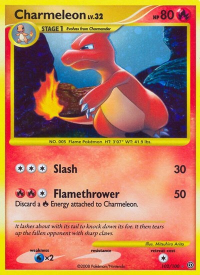 Charmeleon - (102/100) - Stormfront - (Secret Rare)