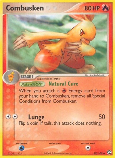 Combusken - (29/108) - EX Power Keepers - (Uncommon)