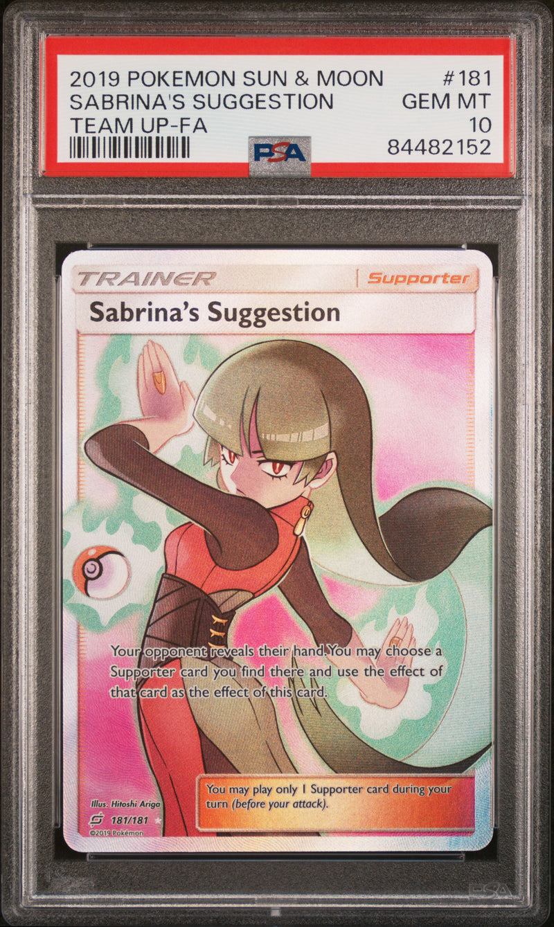 PSA 10 - Team Up - Sabrina's Suggestion
