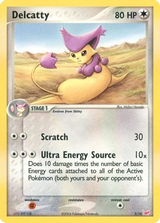 Delcatty (3/10) [EX: Trainer Kit - Latias]