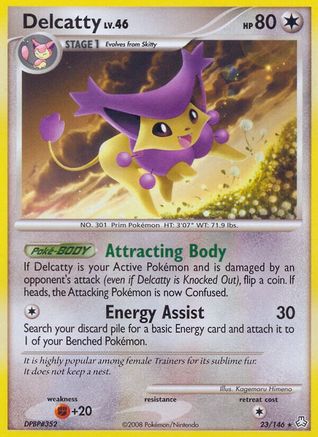 Delcatty (23/146) [Diamond & Pearl: Legends Awakened]