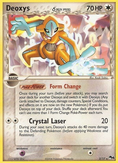 Deoxys (Delta Species) - (002/017) - POP Series 4 - (Rare)