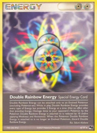 Double Rainbow Energy 4/17 - POP Series 5 Holofoil