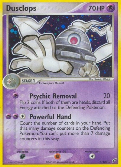 Dusclops - (7/107) - EX Deoxys - (Holo Rare)