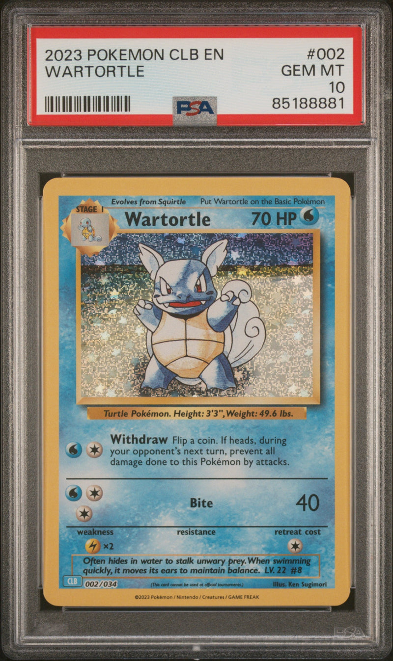 PSA 10 - TCG Classic - Wartortle