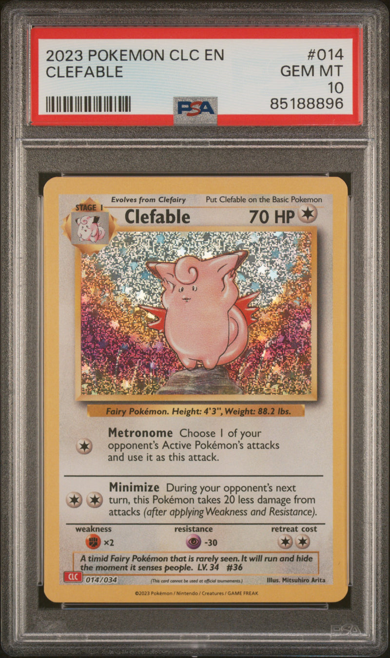 PSA 10 - TCG Classic - Clefable