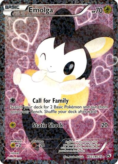 Emolga - (RC23/RC25) - Legendary Treasures: Radiant Collection - (Ultra Rare)