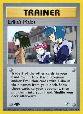 Erika's Maids (109/132) [Gym Heroes Unlimited]