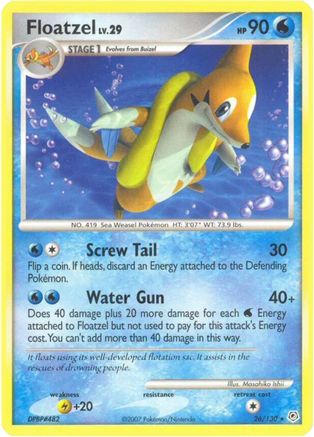 Floatzel (26/130) [Diamond & Pearl: Base Set]
