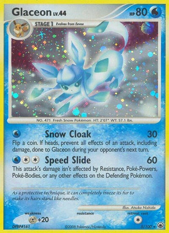 Glaceon (5) - (5/100) - Majestic Dawn - (Holo Rare)