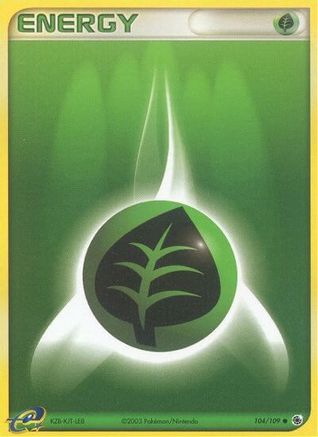 Grass Energy (104/109) [EX: Ruby & Sapphire]