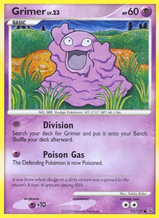 Grimer (75/127) [Platinum: Base Set]