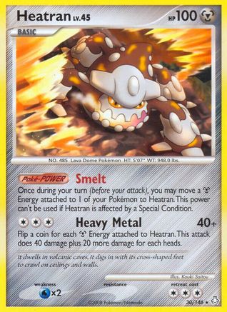 Heatran (30/146) [Diamond & Pearl: Legends Awakened]