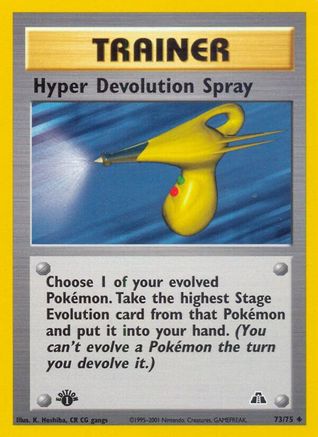 Hyper Devolution Spray (73/75) [Neo Discovery Unlimited]