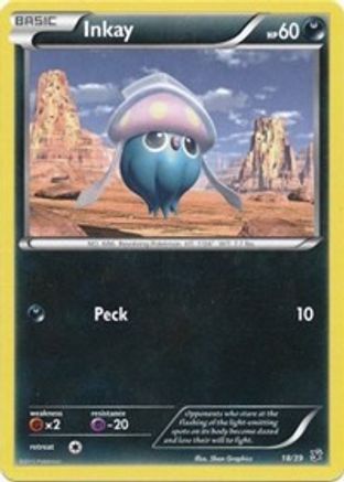 Inkay (18/39) [XY: Kalos Starter Set]