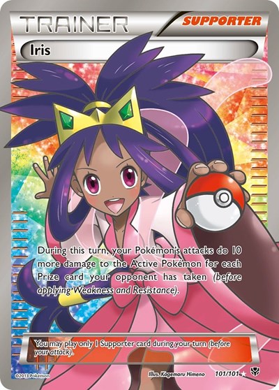 Iris (101) - (101/101) - Plasma Blast - (Ultra Rare)