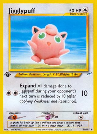 Jigglypuff (44/105) [Neo Destiny Unlimited]