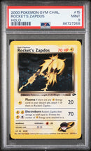 PSA 9 - Gym Challenge - Rocket's Zapdos