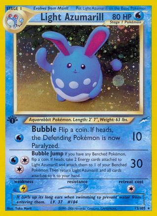 Light Azumarill (13/105) [Neo Destiny Unlimited]