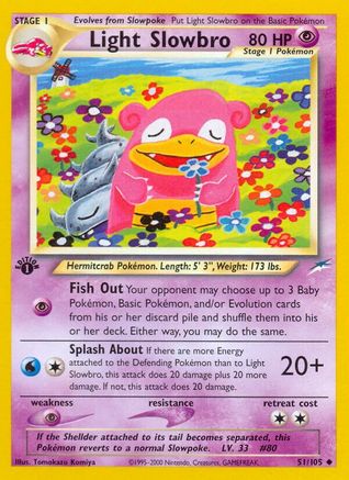 Light Slowbro (51/105) [Neo Destiny Unlimited]