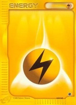 Lightning Energy 163/165 - Expedition Reverse Holofoil