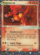Magmar ex - (100/109) - Ruby and Sapphire - (Ultra Rare)