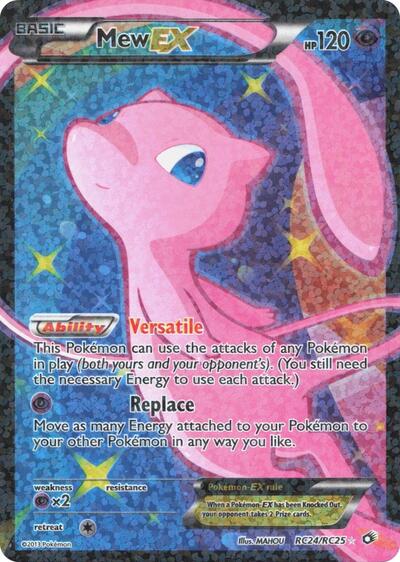 Mew EX - (RC24/RC25) - Legendary Treasures: Radiant Collection - (Ultra Rare)
