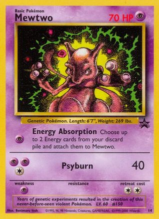 Mewtwo (14) [Wizards of the Coast: Black Star Promos]