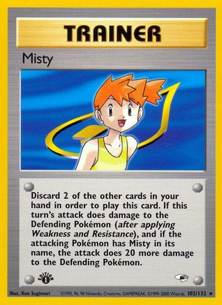 Misty (102/132) [Gym Heroes Unlimited]
