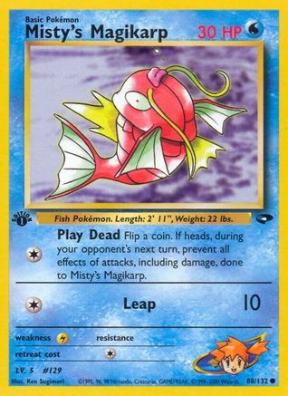Misty's Magikarp (88/132) [Gym Challenge Unlimited]