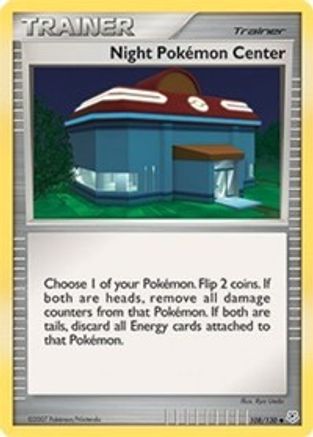 Night Pokemon Center (108/130) [Diamond & Pearl: Base Set]