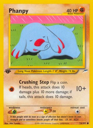 Phanpy (76/105) [Neo Destiny Unlimited]