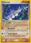 Poliwrath - (11/115) - EX Unseen Forces - (Holo Rare)