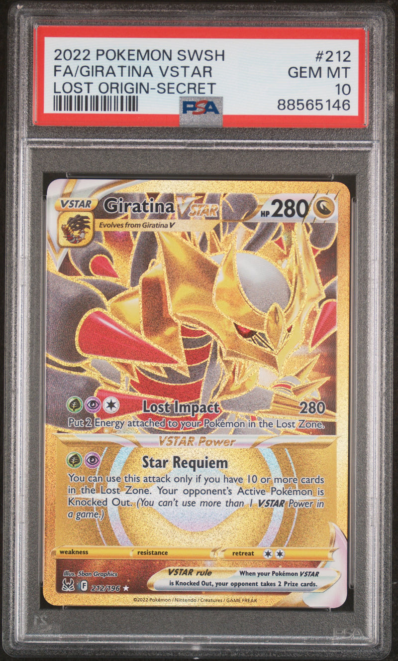 PSA 10 - Lost Origin - Giratina VSTAR