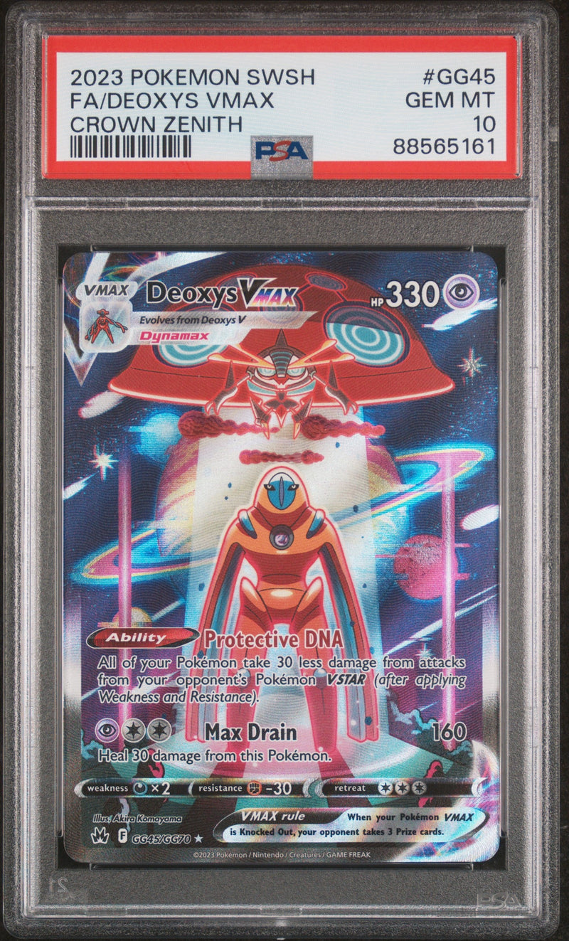 PSA 10 - Crown Zenith - Deoxys Vmax