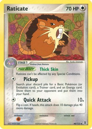 Raticate (48/112) [EX: FireRed & LeafGreen]