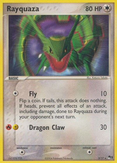 Rayquaza - (003/017) - POP Series 1 - (Rare)