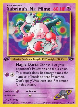 Sabrina's Mr. Mime (59/132) [Gym Challenge Unlimited]