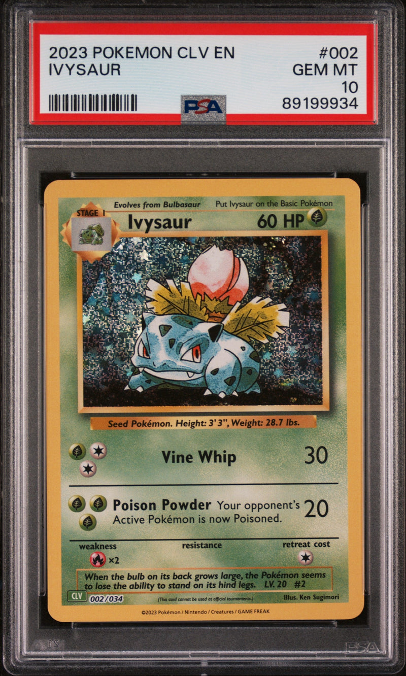 PSA 10 - TCG Classic - Ivysaur