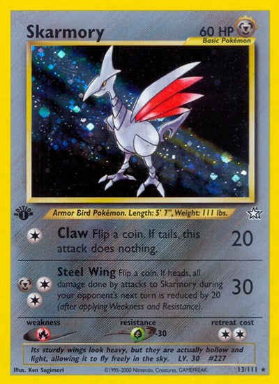 Skarmory - (013/111) - Neo Genesis - (Holo Rare)