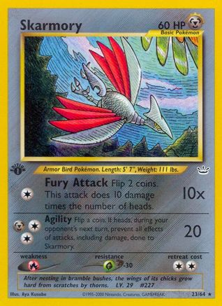 Skarmory (23/64) [Neo Revelation Unlimited]