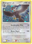 Staraptor - (16/130) - Diamond and Pearl - (Holo Rare)